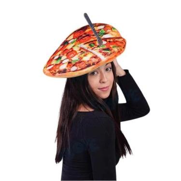 Imagem de Chapéu de cosplay, chapéu, chapéu, macio e aconchegante, pizzas - yiwe