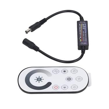 Imagem de AYNEFY Mini Controlador de Dimmer Rf, Dimmer Led Sem Fio Com Escurecimento Ajustável para Casa e Bar, DC 5-24V, Compatibilidade Ambiental de 32-140°F