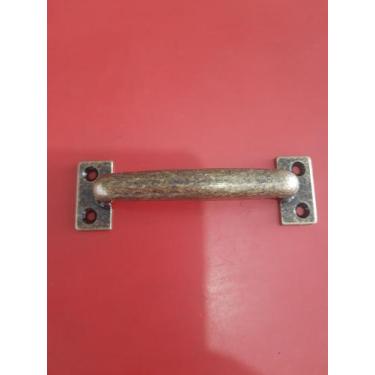 Imagem de Puxador 102mm Zamac Ouro Velho - Comercial Analux