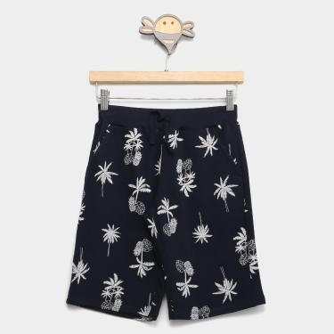 Imagem de Bermuda Moletinho Infantil Milon Estampada Menino-Masculino