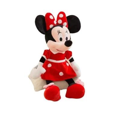 Imagem de Brinquedo De Pelúcia Mickey Mouse E Minnie Casal Presentes Disney Vári
