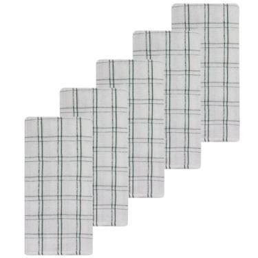 Imagem de Kit 5 Panos De Prato Camesa Chess 45 x 65 cm, BRVD