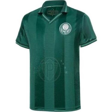 Imagem de Camisa Palmeiras Retrô 1998 Verde Infantil Juvenil-Unissex