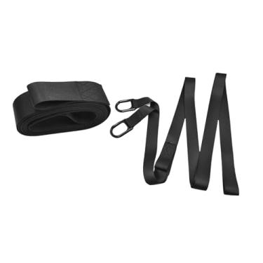 Imagem de UGPLM Corda de reboque para motos de neve e quadriciclos, em nylon e versátil, com ganchos para resgate em subidas, cabanas, lagos gelo.