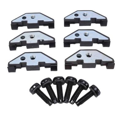 Imagem de Jiawu Porca de Retenção Superior Rígida Com Clipe para JK 2 Portas 4 Portas (ilimitado) 2007 a 2017, OE # 55397093AC, Parafuso de Montagem de Cobertura Rígida de Porca de Retenção