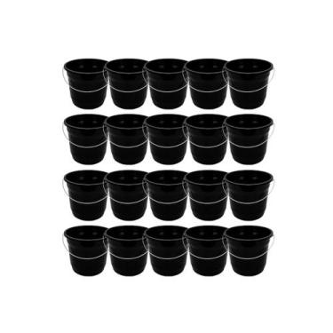 Imagem de Kit Baldinho De Gelo Com 20 Baldes Para Limpeza Multi Uso - Mdf Store