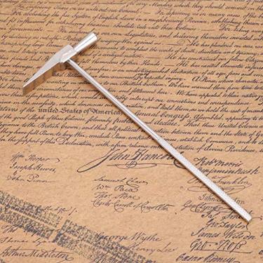 Imagem de Generic Kalimba de Metal de, Martelo de Afinação, Superfície Lisa, Ferramenta Portátil para Jogadores de Piano de Polegar, Prata 1.3oz 6,7x2,6in