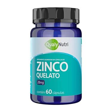 Imagem de Zinco Quelato 28mg - 60 Cápsulas - QualyNutri