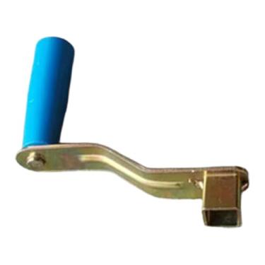 Imagem de kowaku Manivela de tensionamento portátil de fácil instalação para postes de redes de tênis e vôlei, ideal para calçadas e entradas de garagem. Este, Azul