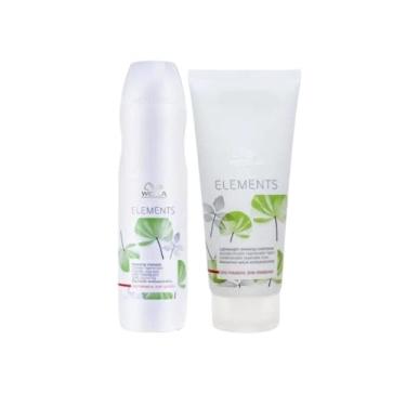 Imagem de Kit Shampoo E Condicionador Elements Renewing Wella