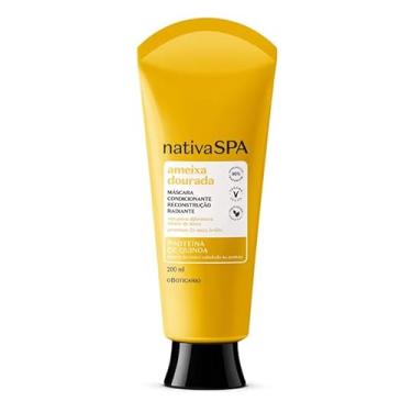 Imagem de Máscara Condicionante Reconstrução Radiante Nativa Spa Ameixa Dourada 200ml