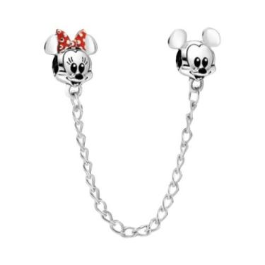 Imagem de Pingente De Charme De Prata 925 Da Disney Mickey Minnie Elefante Para 