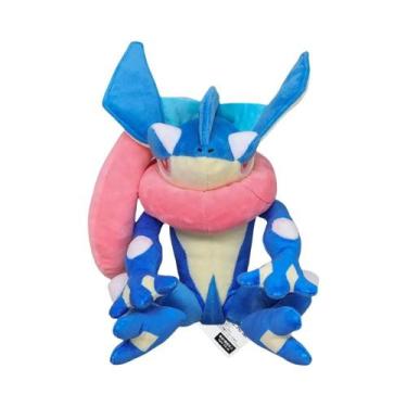 Imagem de Pelúcia Greninja Em Pé, Brinquedo De Anime, Boneco De Sapo Ninja Fofo,