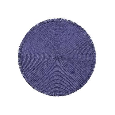 Imagem de Jogo Americano 4 Lugares Frill Azul 38 Cm Mimo Style Ja22203