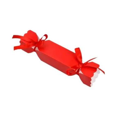 Imagem de Caixa De Doces De Natal DIY Com Fitas, Chocolates, Biscoitos, Presente