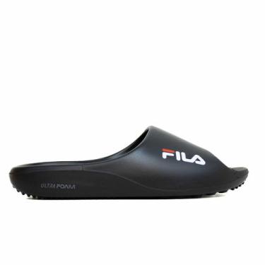 Imagem de Chinelo Fila Drifter Masculino, Preto, 39-40