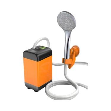 Imagem de Chuveiro Elétrico Portátil Para Camping Ao Ar Livre Com Display Digita