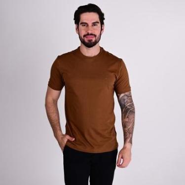 Imagem de Camiseta Aramis Monocroática Marrom-Masculino