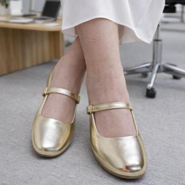 Imagem de Sapatilha Feminina Bailarina Tira Cruzada Moda Blogueira Conforto Leve