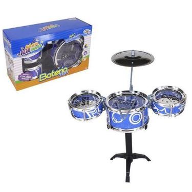 Imagem de Bateria Infantil Musical 3 Tambores Meu Ritmo - Well Kids