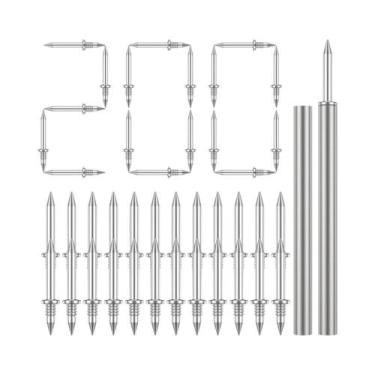 Imagem de Pregos Invisíveis De Cabeça Dupla 400/100pçs Fixadores De Madeira Linh