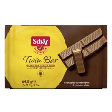 Imagem de Biscoito Wafer ao Leite Sem Glúten Schar 64,5g