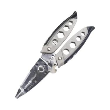 Imagem de Alicate Multifuncional Para Desencapar Fios E Cortar Cabos Elétricos -