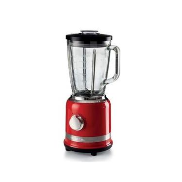 Imagem de LIQUIDIFICADOR ARIETE MODERNA COPO DE VIDRO 1,5 LITROS VERMELHO 1000W 127V 00C058509ARBR
