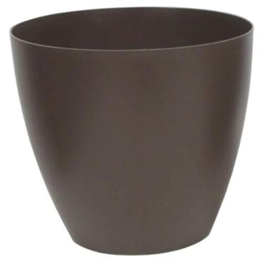 Imagem de Vaso Cachepot Bage (9x8) Cor Taupe VASART