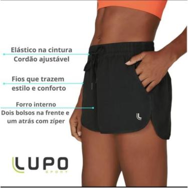 Imagem de Shorts Corrida Feminino Lupo AF Run 76460., Verde militar, GG, Feminin