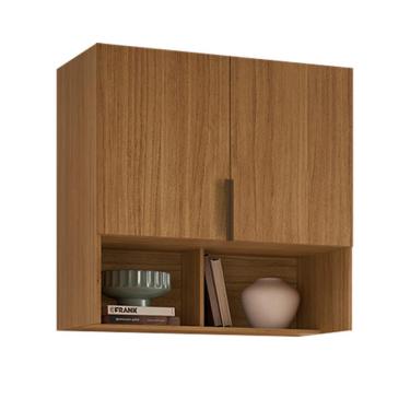 Imagem de Guarda-Roupa Modulado Aéreo Altezza Clean 2 Portas Freijó