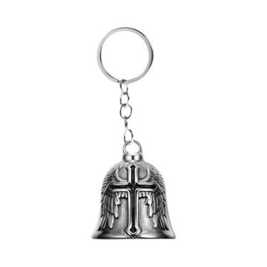 Imagem de Pingente De Sino Guardião São Cristóvão Para Chaveiro, Acessórios De P