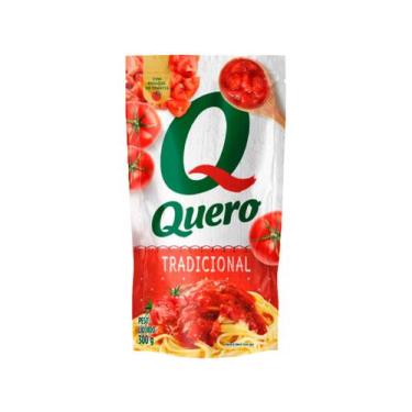Imagem de Molho de Tomate Tradicional Quero 300g, 300g, Tradicional