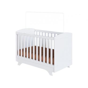 Imagem de Berço Moveis Peroba Cris Retro Americano 3x1 MDF - Móveis Peroba, Bran