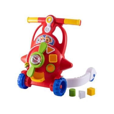 Imagem de Andador Bebê Aviador 2 em 1 - Ref 0890 TaTeTi, Colorido