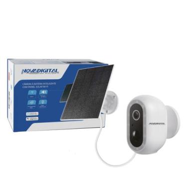 Imagem de Camera De Segurança Inteligente Com Bateria e Painel solar Compativel 