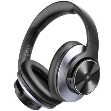 Imagem de Fone de Ouvido Hi-Res Audio OneOdio Focus A10 Black, Sem Fio e Com Fio, Bluetooth, Cabo, 3,5 mm, Cancelamento de Ruídos, Carregamento Rápido, Preto