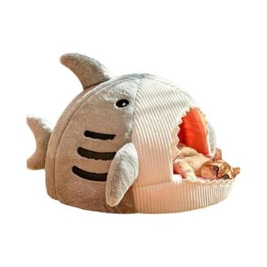 Imagem de Cama Toca Para Gatos E Cães, Cesto Ninho Para Filhotes, Almofada, Colc