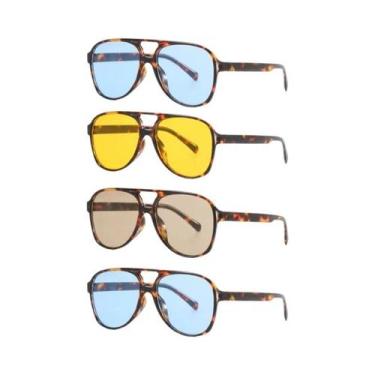 Imagem de Óculos De Sol Femininos Com Armação Grande Em Formato Quadrado, Gradie