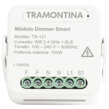 Imagem de Modulo Dimmer Smart Led - Wifi com Controle de Intensidade das Luzes Via Aplicativo e Assistentes de Voz Tramontina
