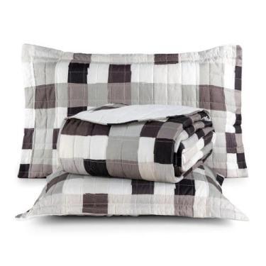 Imagem de Cobre Leito Luna 300 Fios Queen 3 Peças 100% Poliéster - Estampa 2 Pre