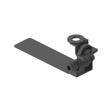 Imagem de Suporte para Antena Móvel PX em Caminhonete M-650 com Base Articulada em Alumínio Extru...