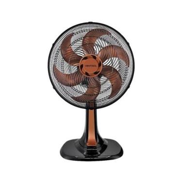 Imagem de Ventilador de Mesa 52W 30CM 6 Pás 3 Velocidades Bronze Turbo 6 com Oscilação Automática...