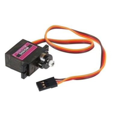 Imagem de Micro Metal Gear Servo MG90S 9g para helicóptero de avião RC - Gloome 