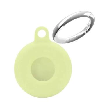 Imagem de Localizador Anti-Perda Para Cães Airtag, Estojo De Silicone Líquido Po