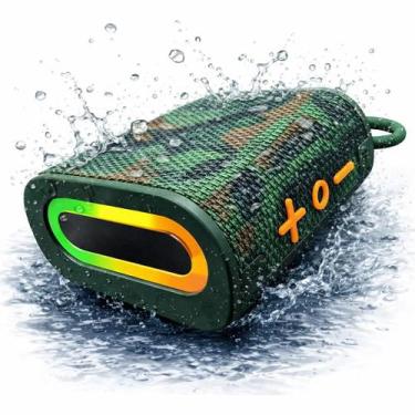 Imagem de Caixa De Som Bluetooth Portátil Potente Com LED Grave Forte Resistente