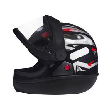 Imagem de Capacete San Marino Preto Grafic 58 Taurus, Preto, 58