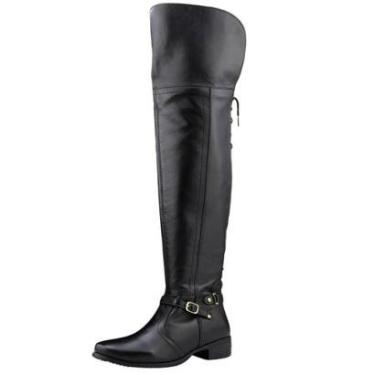Imagem de Bota Over Mr. Gutt em Couro-Feminino