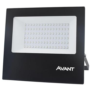 Imagem de Refletor Avant LED, 100W, Slim 6,5K, 7500 Lumens, Preto