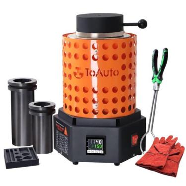 Imagem de Horno de Resistencia TOAUTO TRF3000 para Fundición de Oro 1+3KG 1800W,